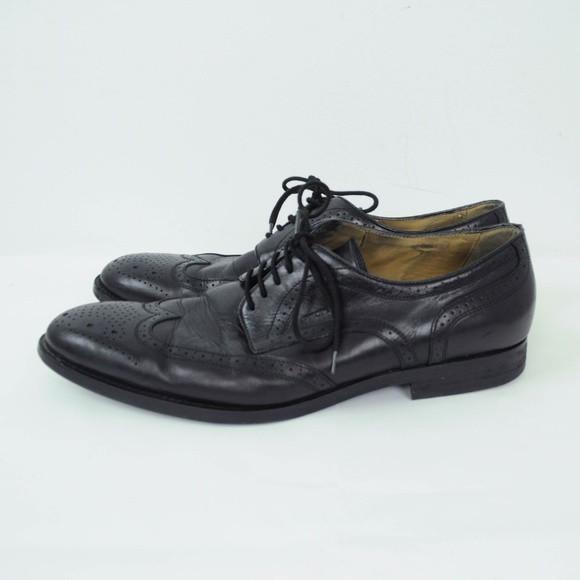Geox Respira Oxfords Brogues Black Leather main image 4